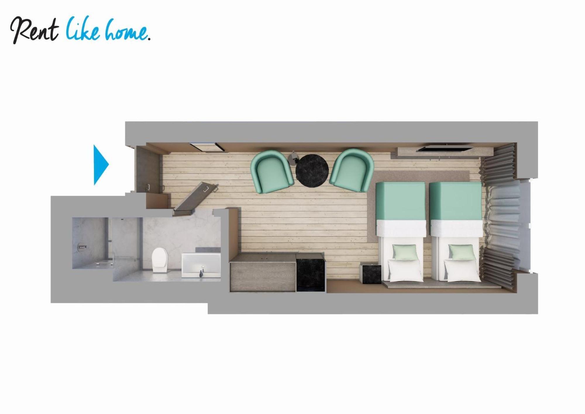 Rent Like Home - Deo Plaza Wyspa Spichrzow Гданськ Екстер'єр фото